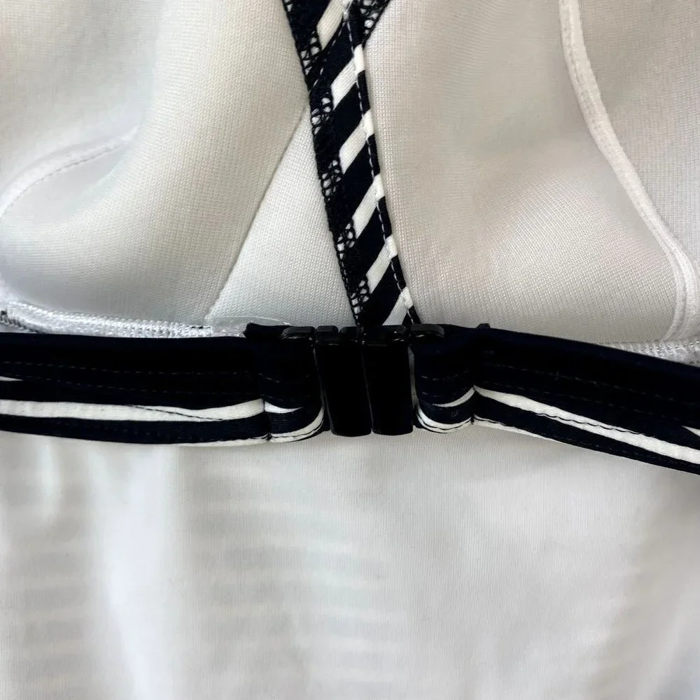 Freya Tootsie Black One Piece Swimsuit Striped 36D
